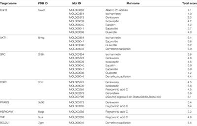 Identification of Molecular Targets and Potential Mechanisms of Yinchen Wuling San Against Head and Neck Squamous Cell Carcinoma by Network Pharmacology and Molecular Docking